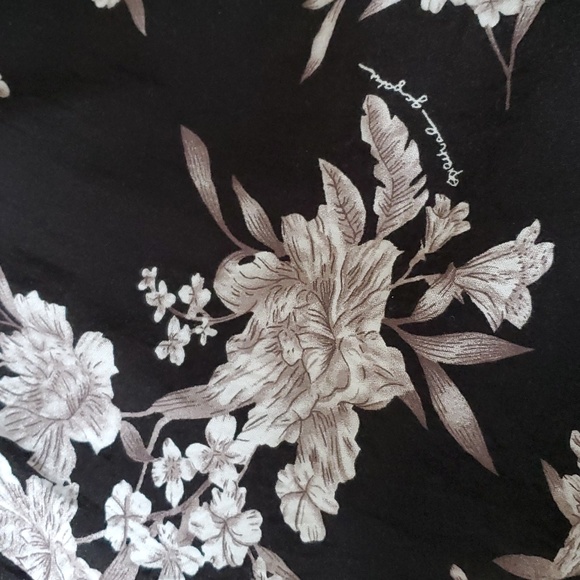 Spiritual Gangster Maya Kimono Cover Up Top Floral Tie Closure Woman's WOMEN'S - Picture 10 of 11